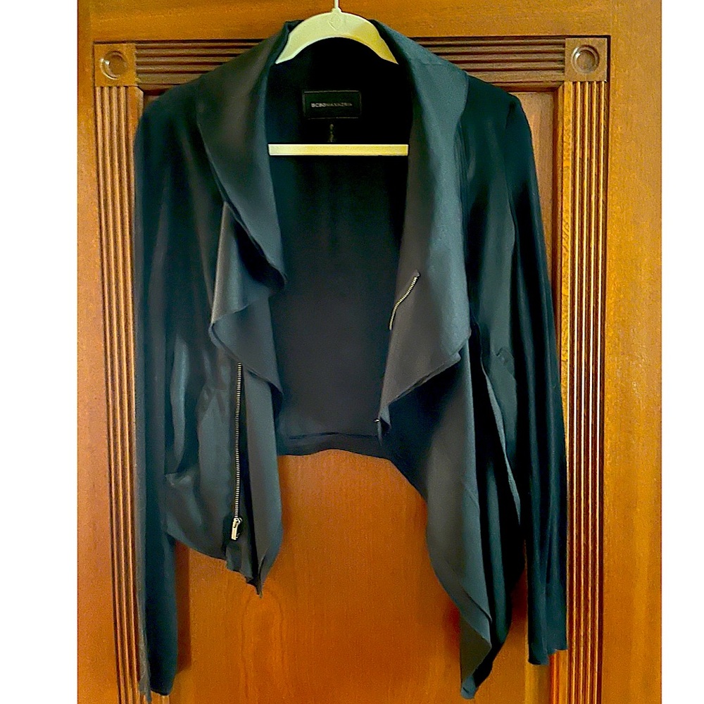 BCBG lightweight black blazer